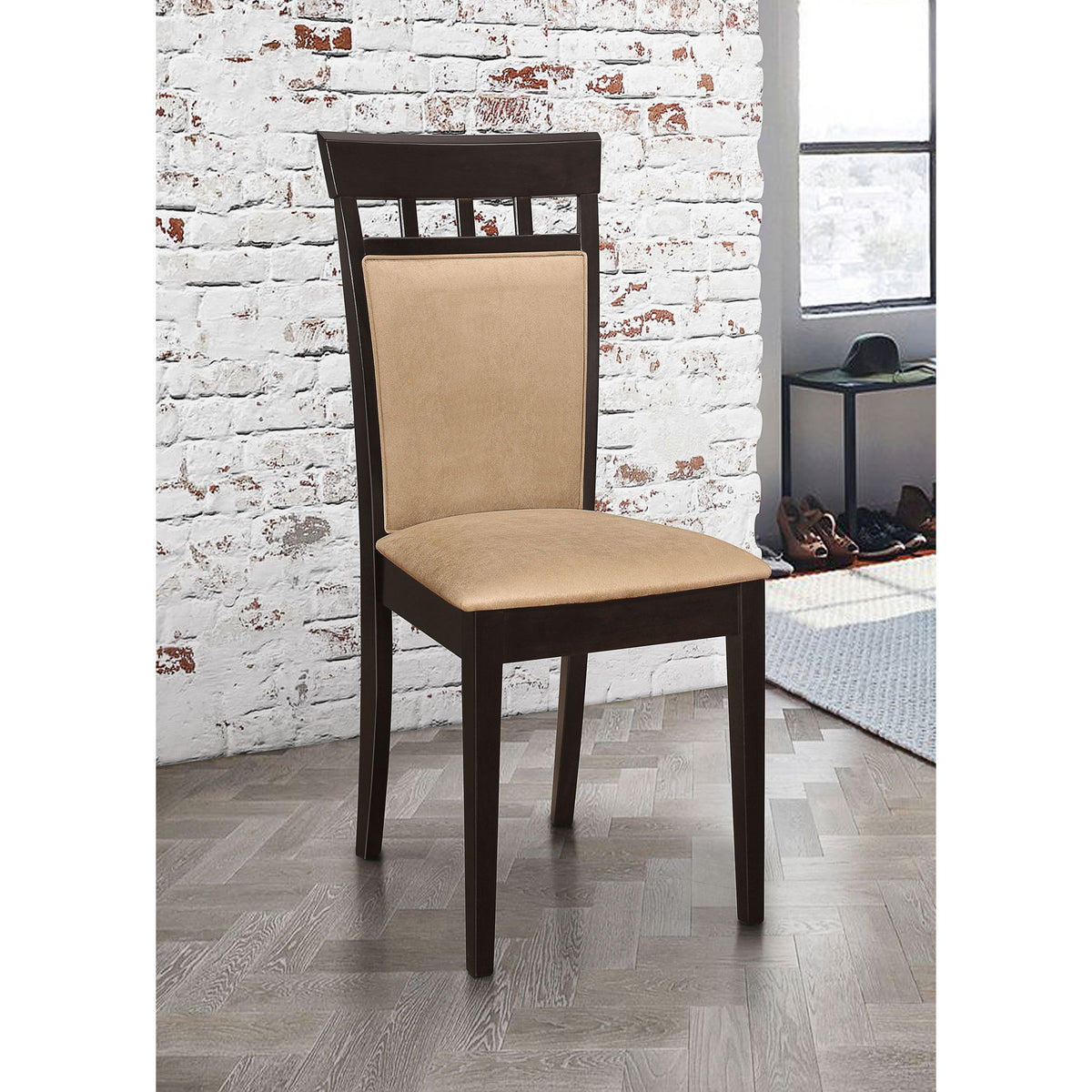 Upholstered Side Chairs (Set of 2) - Beige