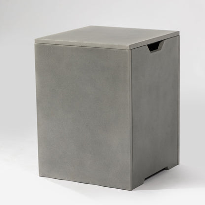 Square Propane Tank Cover Holder, Multi Functional Utility - Gray