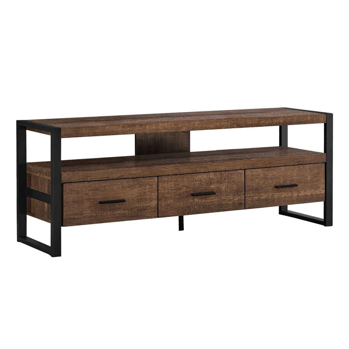 Mueble de TV, consola, centro de entretenimiento multimedia, cajones de almacenamiento, moderno
