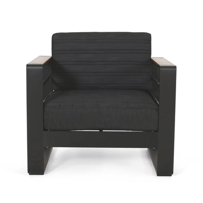 Giovanna - Club Chair Set With Aluminum Frame