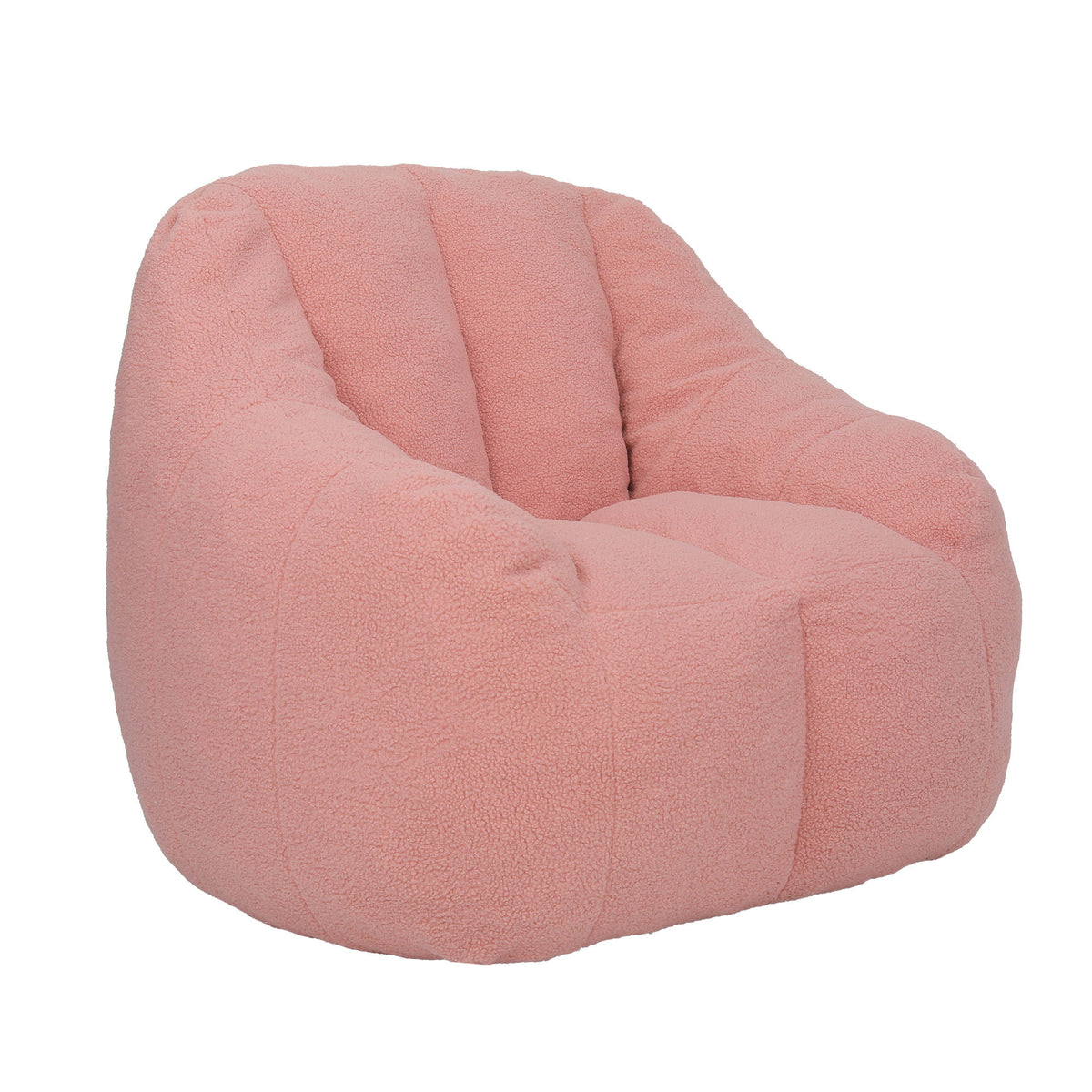 Comfy Bean Bag Chair With Memory Foam Filler, Tufted Soft
