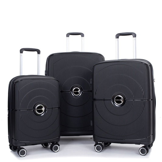Expandable Hardshell Suitcase Double Spinner Wheels Luggage Sets