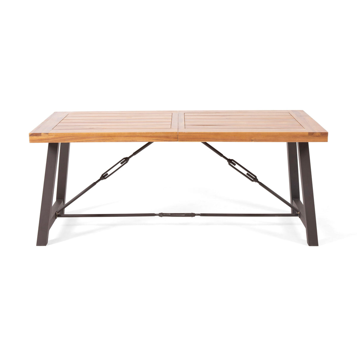 Catriona - 3 Piece Wood Outdoor Dining Set - Teak