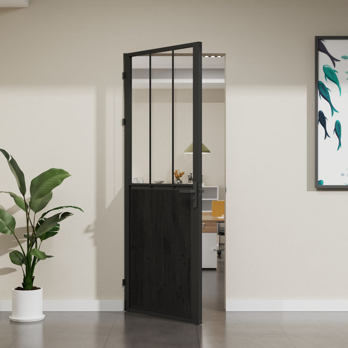 French Style Interior Door Slab For Closets And Living Room