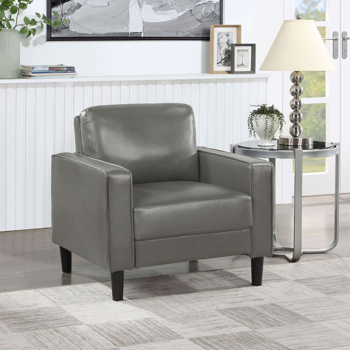 Farallone -Track Arm Accent Chair