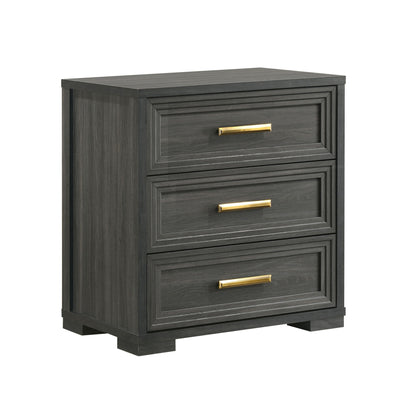 Colorado - Nightstand, Bedside Storage With Smooth Gliding Drawers