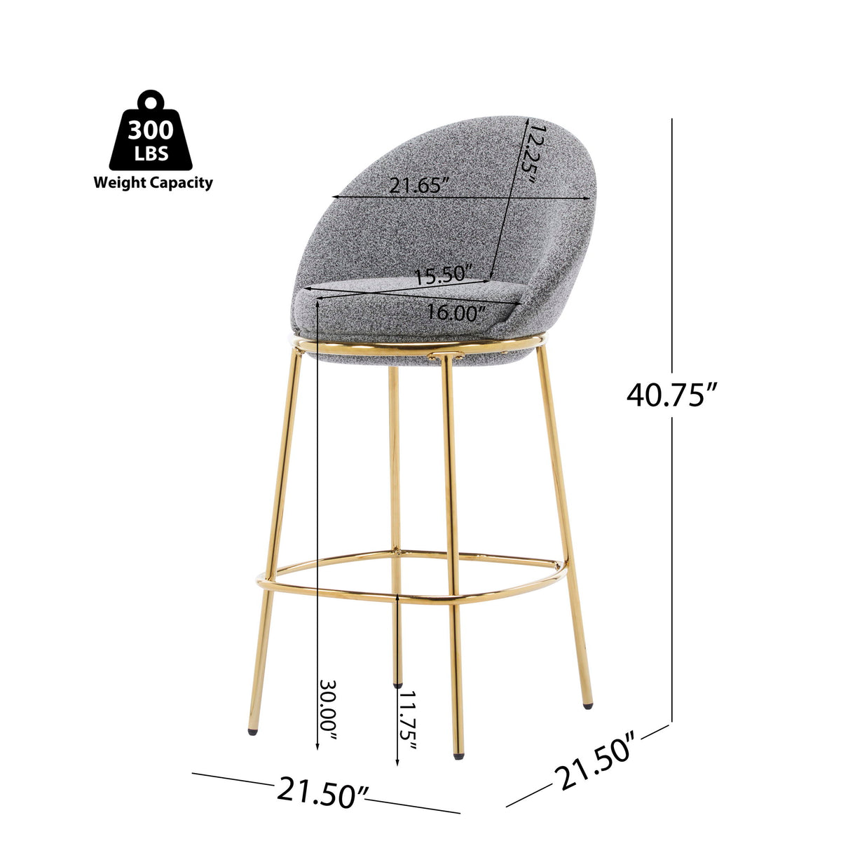 Celano - Upholstered Barstool (Set of 2)
