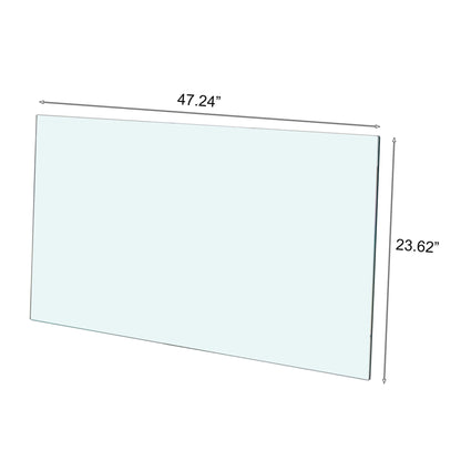 Square Tempered Glass Top