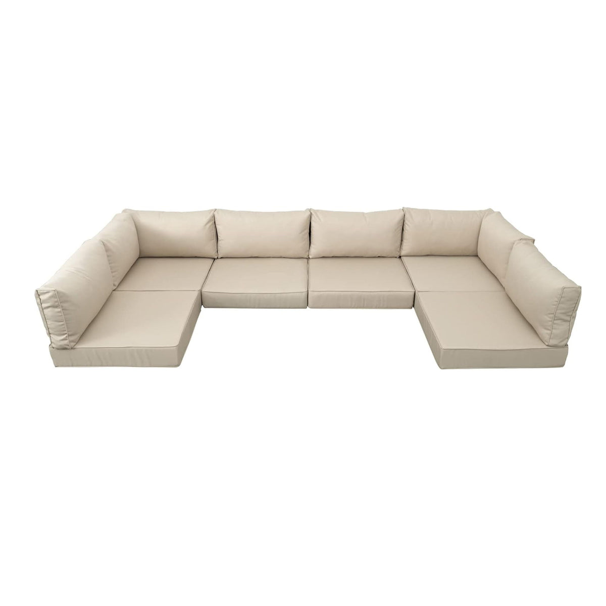 Outdoor Deep Seat Cushions For Patio Furniture Replacement, Cushion Set For Sectionals