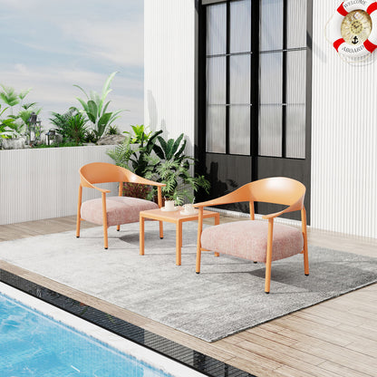 Furniture Set With Seat Cushions, Sturdy And Durable