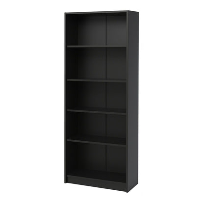 5 Tier Bookshelf Storage Cabinet With Anti-Tip Kit