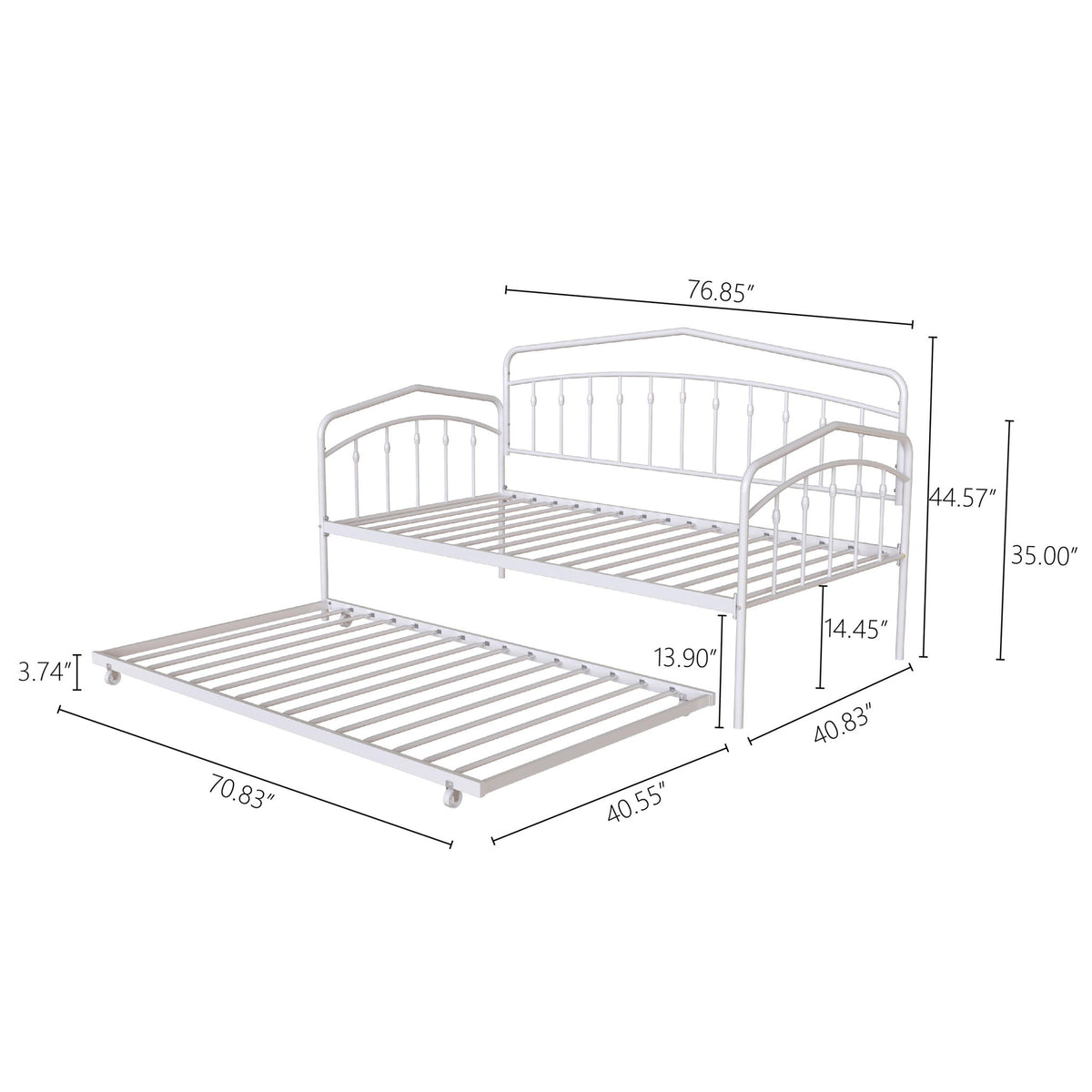 Fox - Sofá cama con cama nido doble