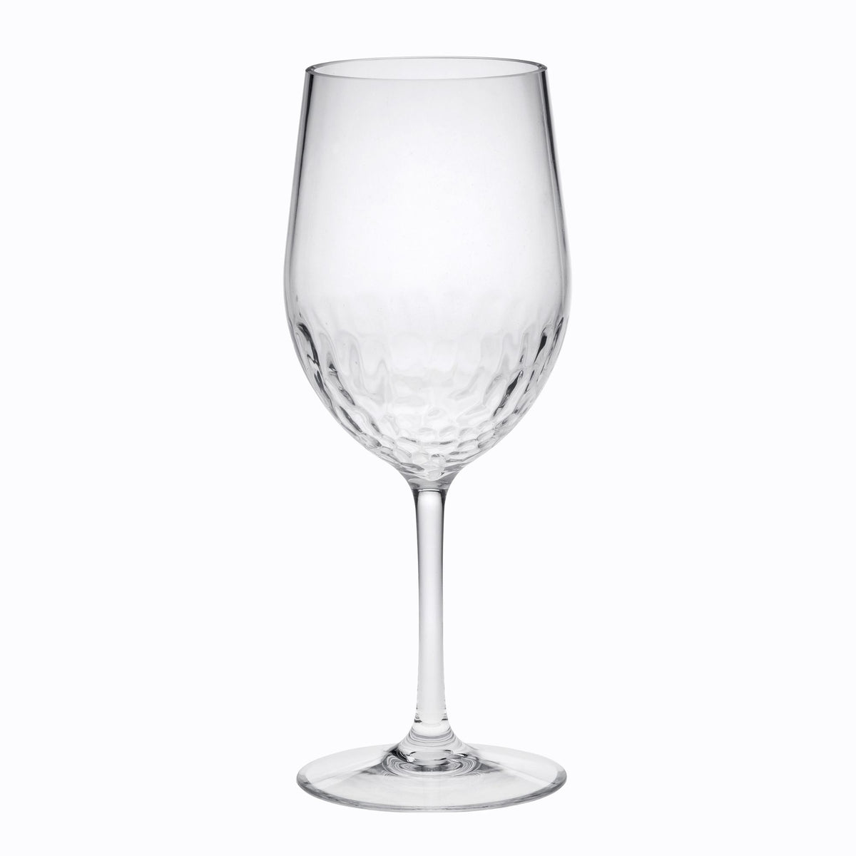 Tritan Hammer - Leadingware Unbreakable Design Plastic Wine Glasses (Set of 4), Bpa Free, 12Oz - Clear