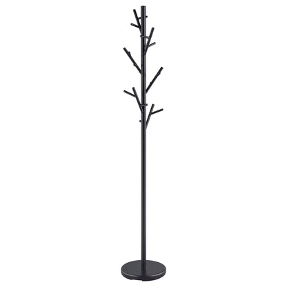Tree Branch Coat Rack With 18 Hooks - Black