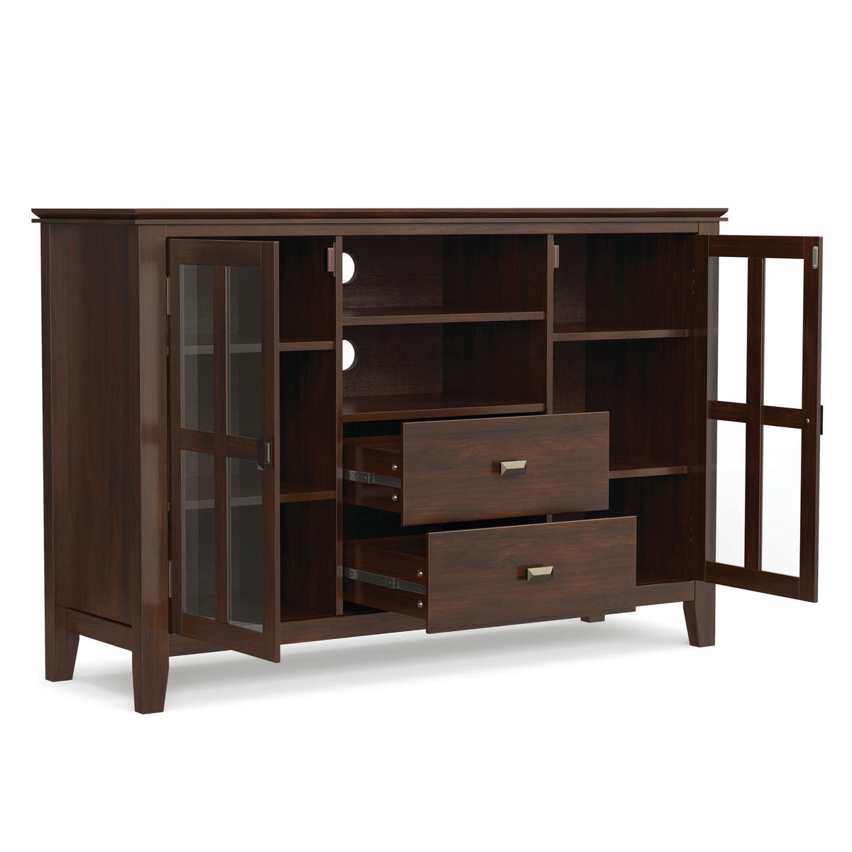 Artisan - TV Stand For TVs - Dark Brown