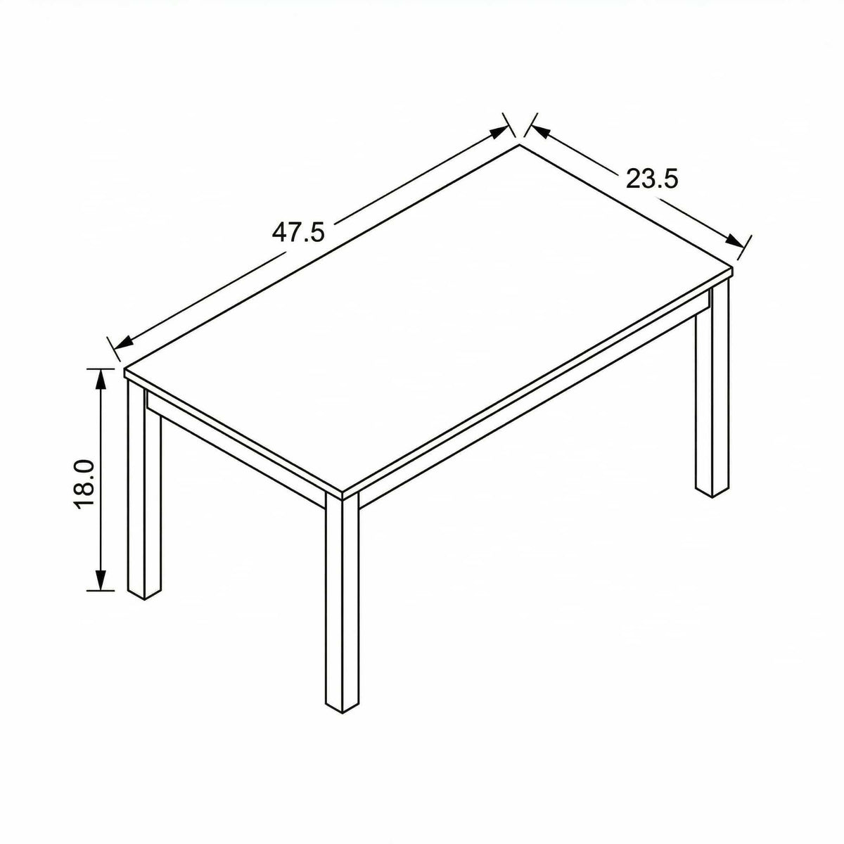Modern Table Compact Design