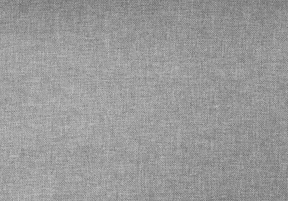 Cabecera de cama tapizada, tamaño completo, estilo transicional, gris